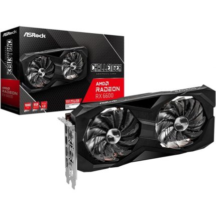 ASRock Challenger Radeon RX 6600 D 8GB GDDR6 Tarjeta Gráfica