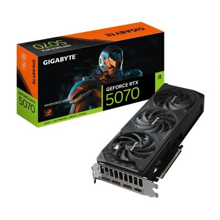 Gigabyte GeForce RTX 5070 WINDFORCE 12GB GDDR7 Tarjeta Gráfica